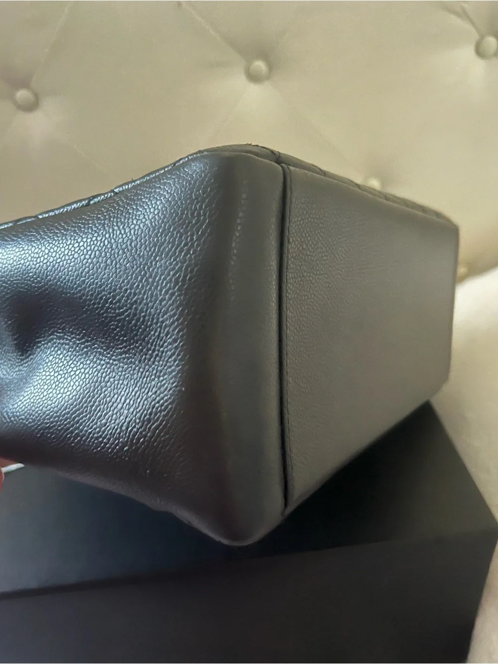 Chanel Caviar GST Silver Hardware Tote